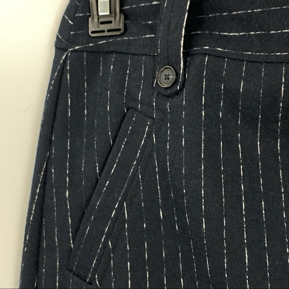 Ann Taylor Loft Navy Striped Skirt SZ 2 NWT - Picture 5 of 7